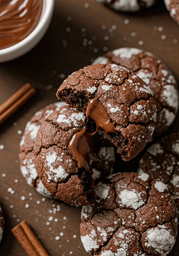 Chocolate Crinkle Cookies
