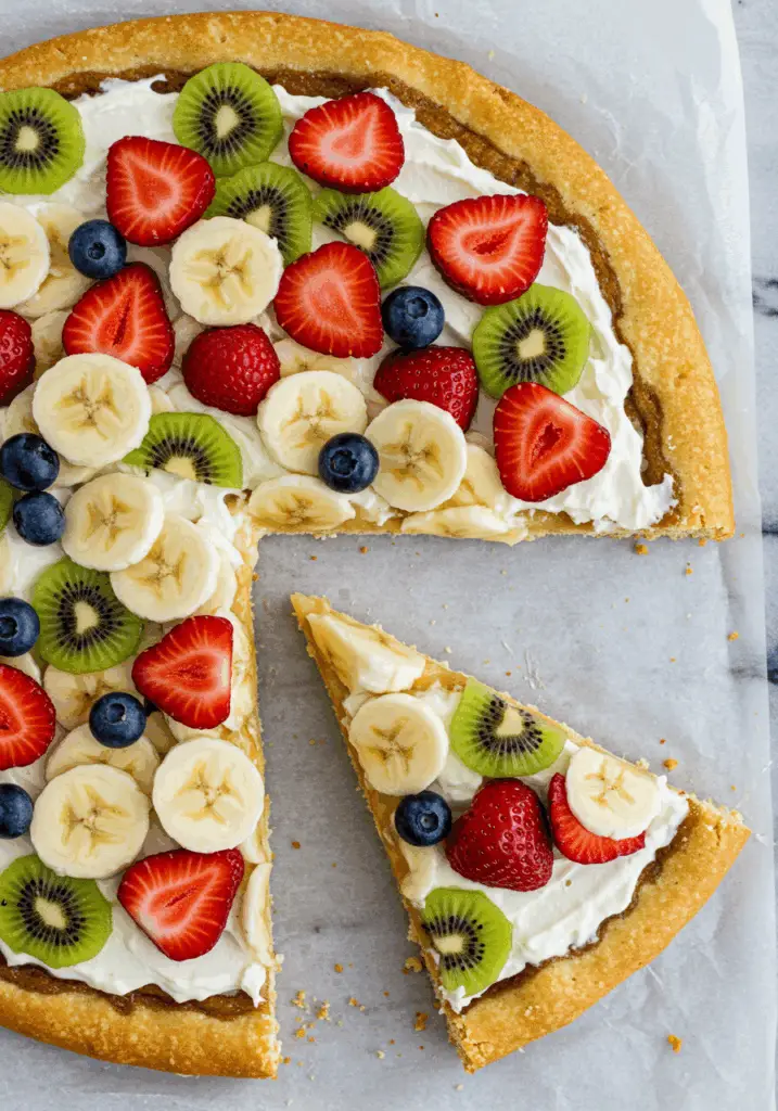 Breakfast Fruit Pizza
