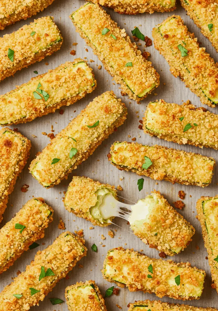 Baked Parmesan Zucchini
