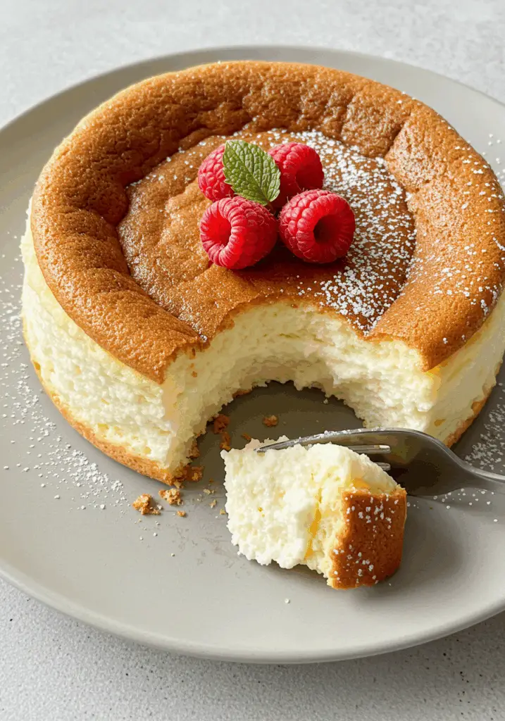 Light & Fluffy Yogurt Cloud Cake
