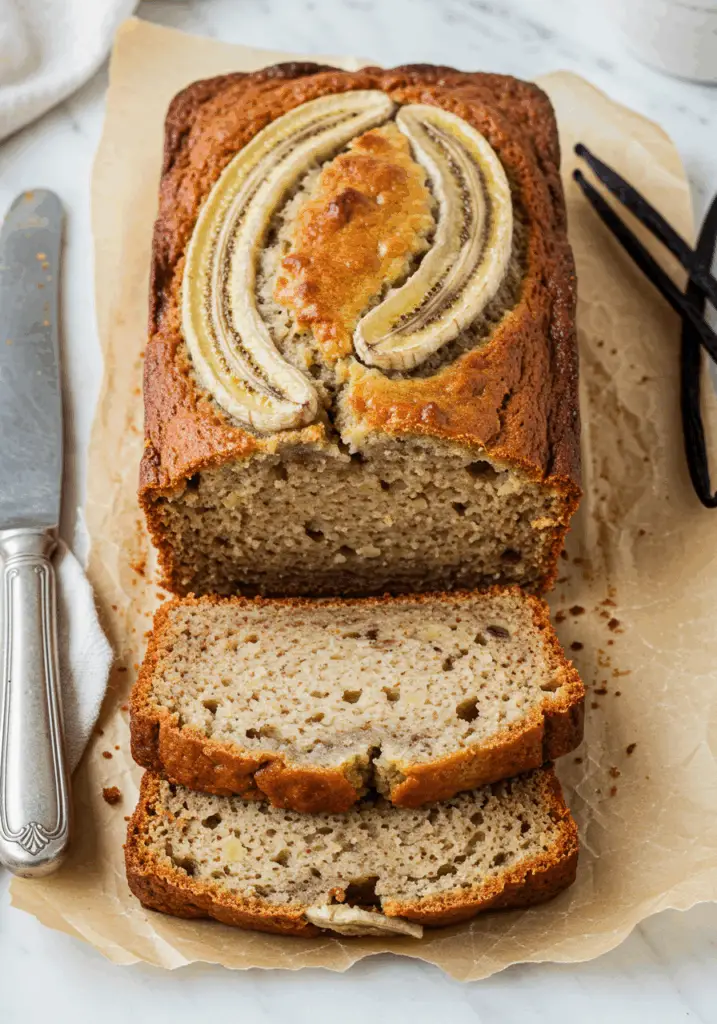 Honey Vanilla Banana Bread
