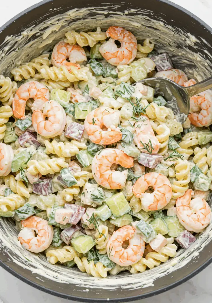 Dill Shrimp Pasta Salad