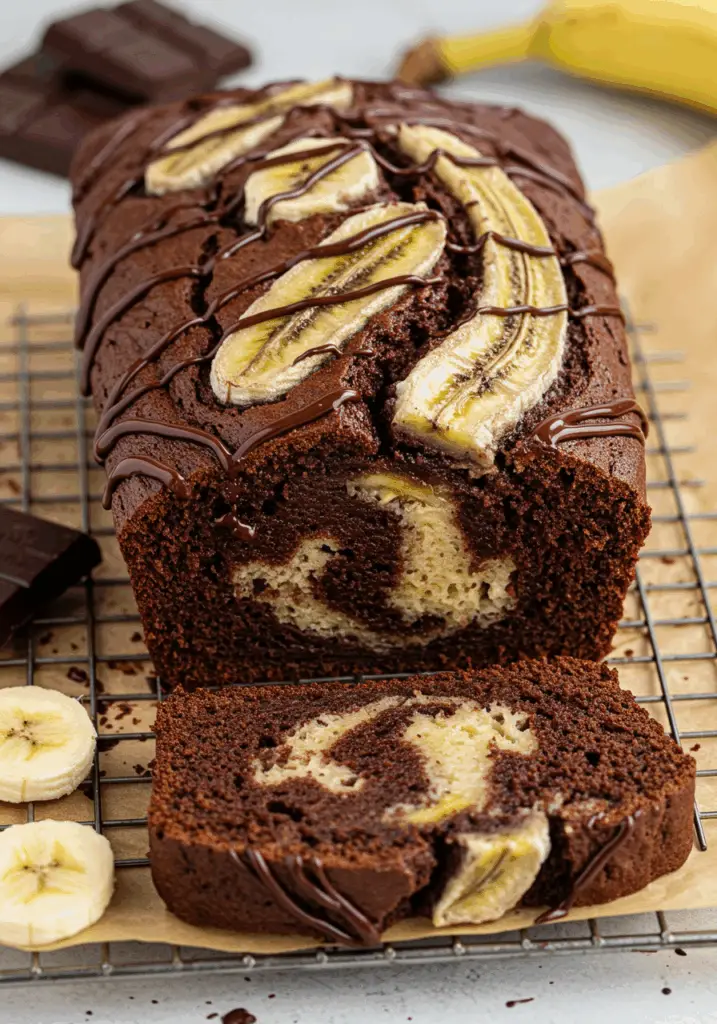 Chocolate Espresso Banana Bread

