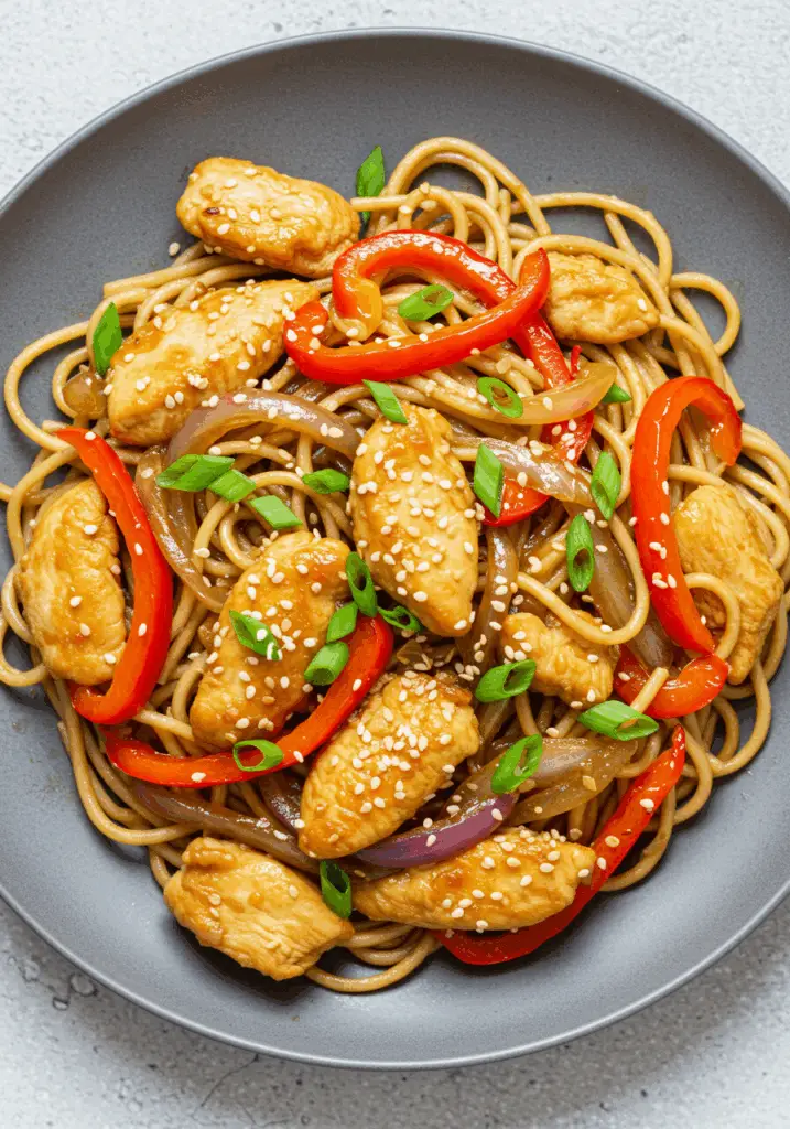 Yakisoba Chicken
