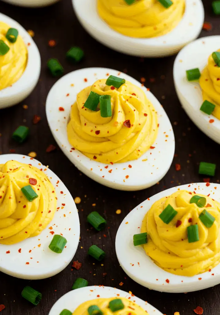 Million Dollar Deviled Eggs
