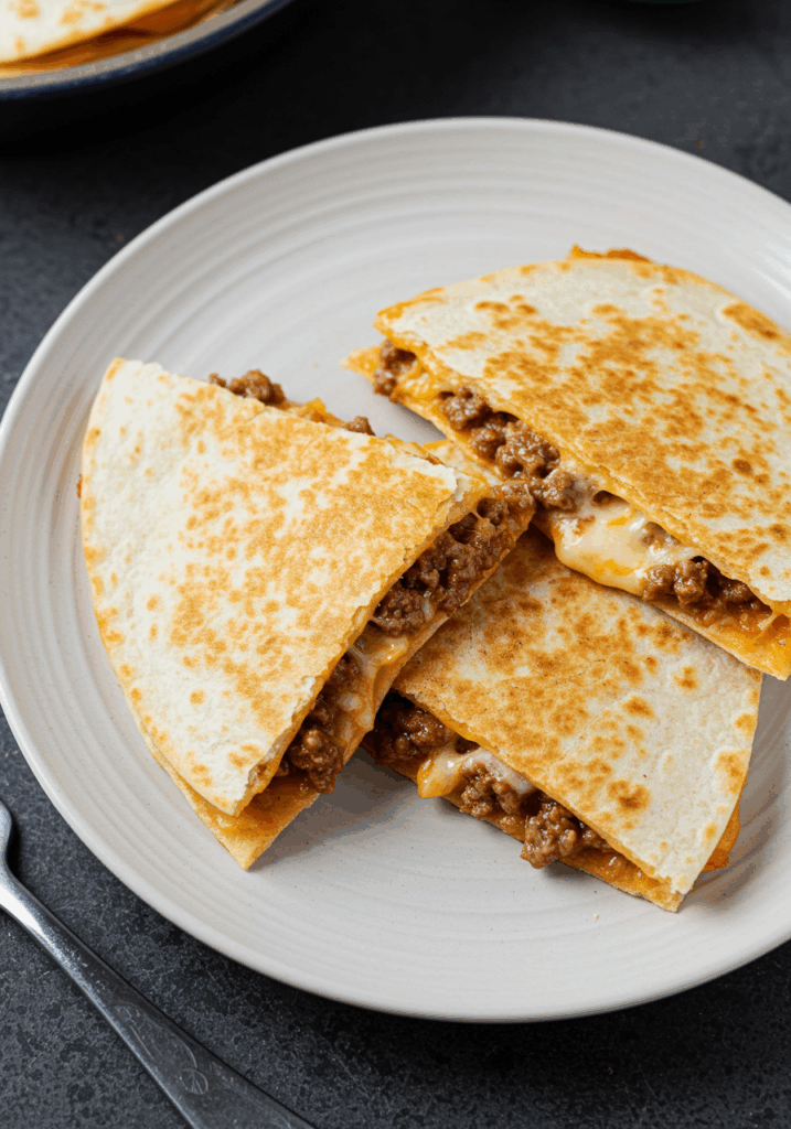 Ground Beef Quesadillas
