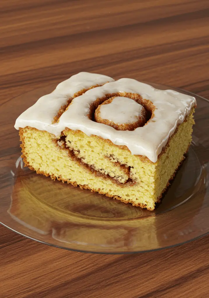 Big Mama’s Cinnamon Roll Cake
