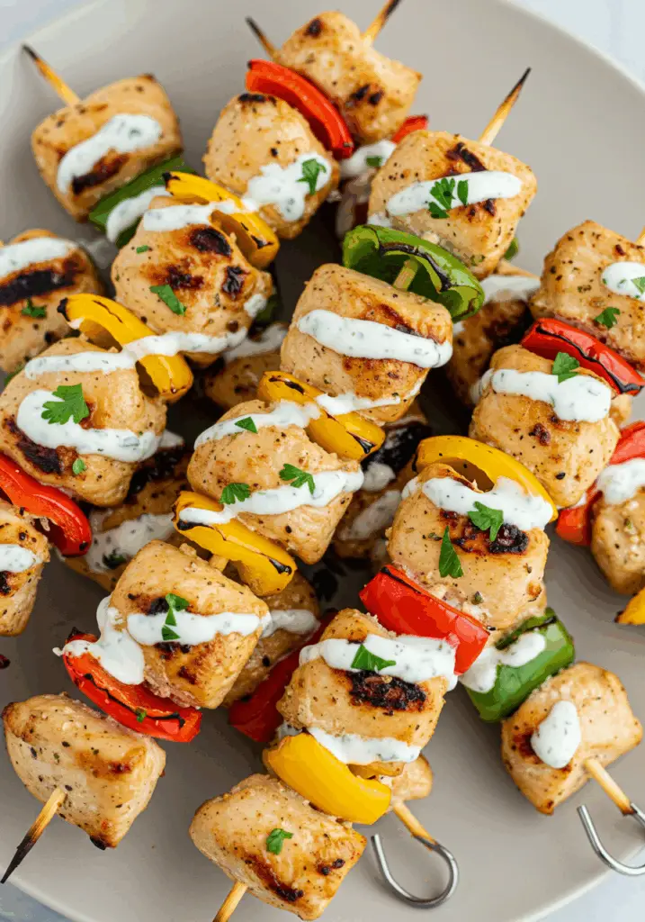 Ranch Chicken Skewers
