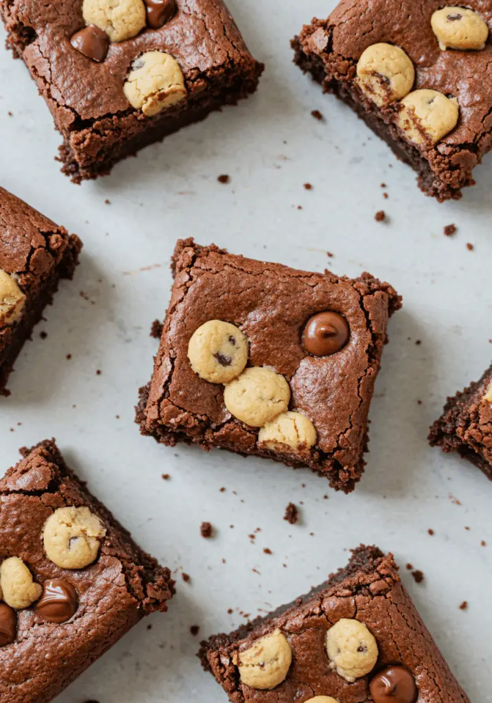 Cookie Dough Brownies
