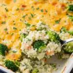Easy Broccoli Rice Casserole