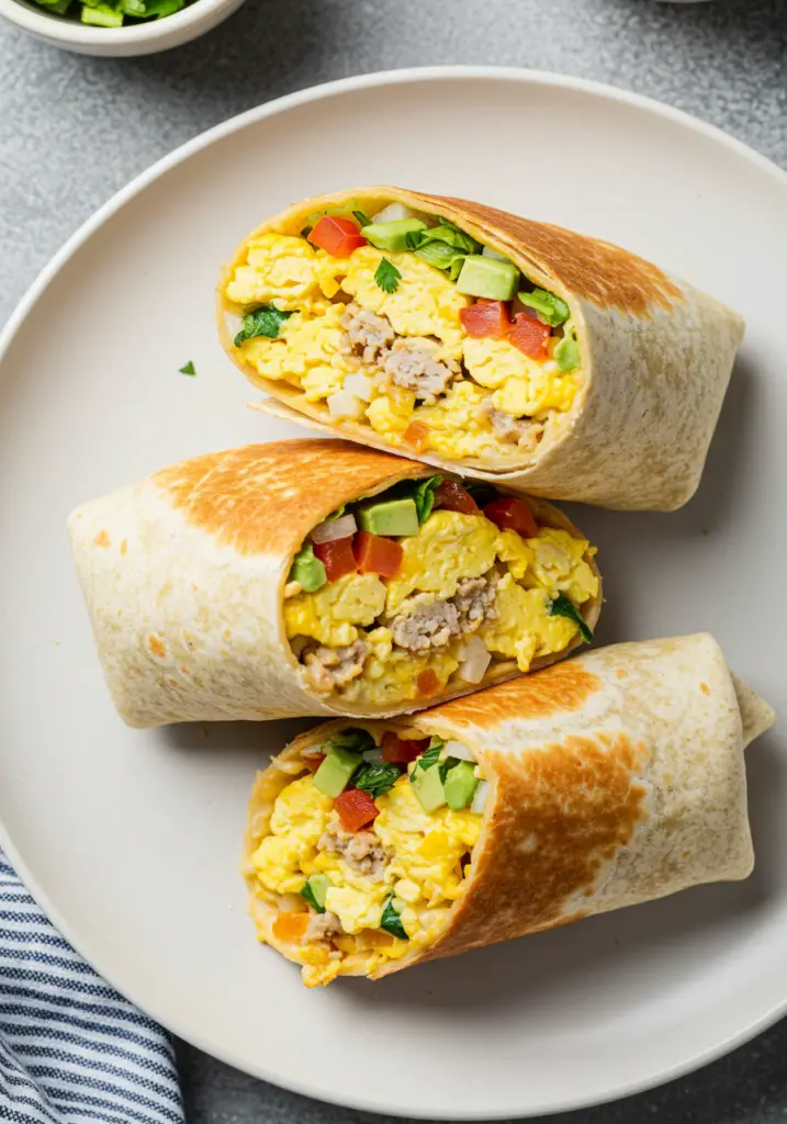 Turkey Breakfast Burrito