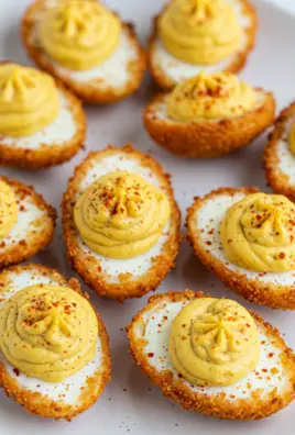 Cajun Style Fried Deviled Eggs
