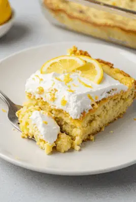 Lemon Cream Cheese Dump Cake