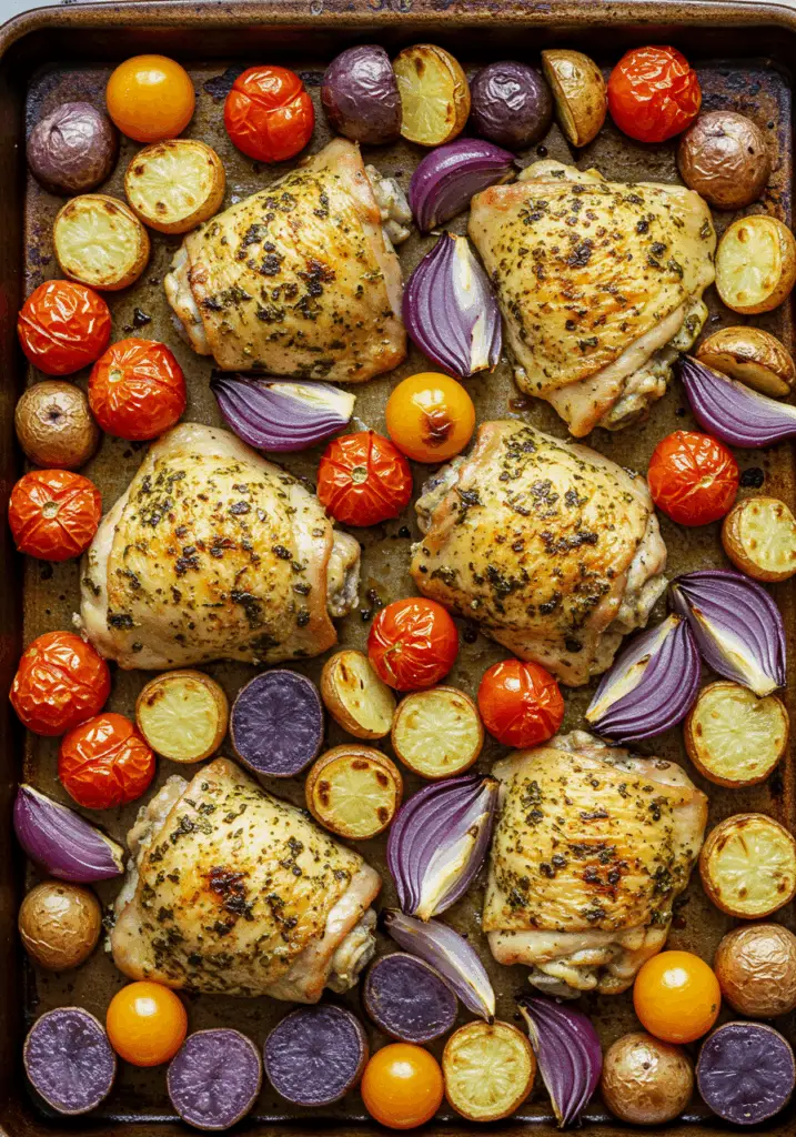 Greek Sheet Pan Chicken