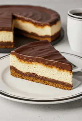 Boston Cream Pie Cheesecake