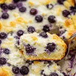 Blueberry Cottage Cheese Breakfast Bake