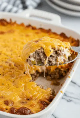 Cheeseburger Casserole