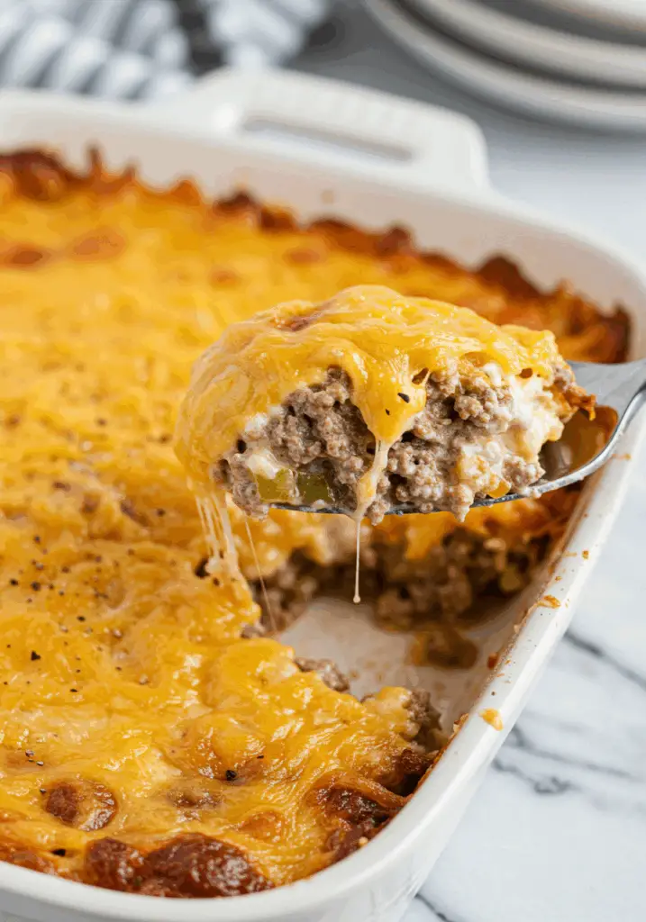 Cheeseburger Casserole