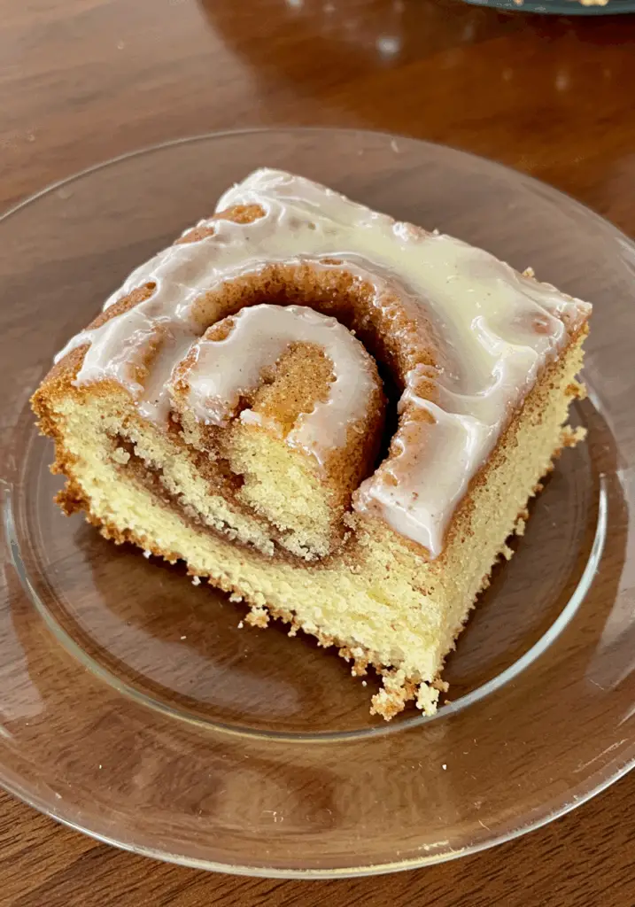 Big Mama’s Cinnamon Roll Cake