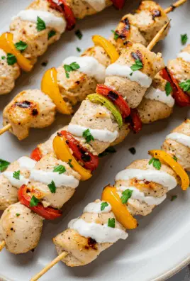 Ranch Chicken Skewers