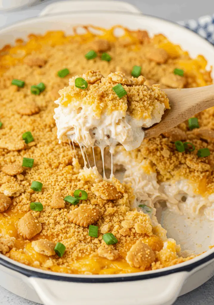 Ritz Cracker Chicken Casserole