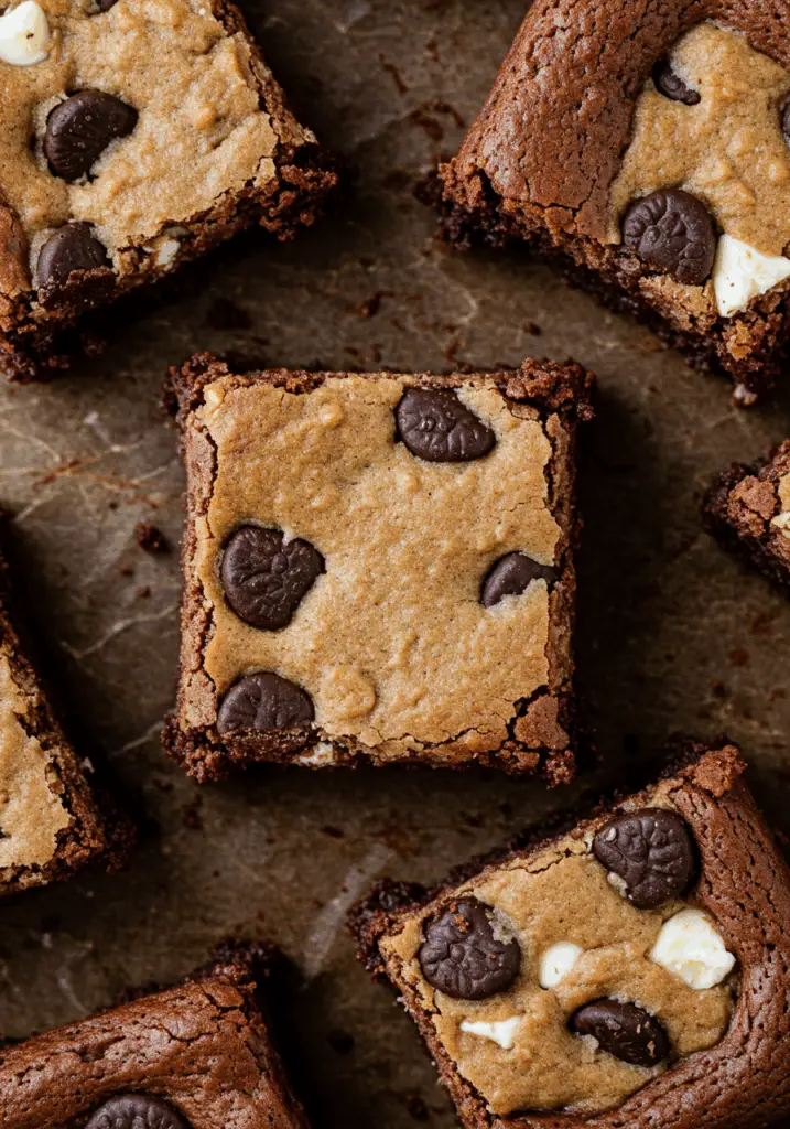 Cookie Dough Brownies
