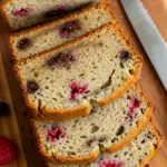 Chocolate Chip Raspberry Banana Bread