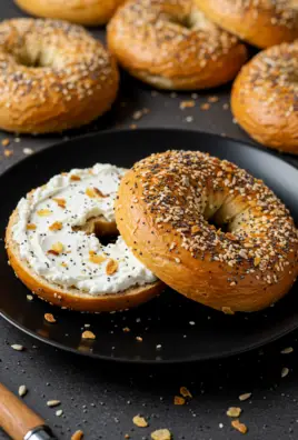 High Protein Cottage Cheese Bagels