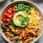 Easy Southwest Chicken Burrito Bowls