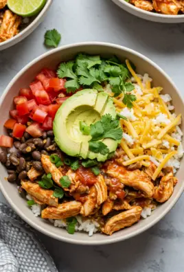 Easy Southwest Chicken Burrito Bowls