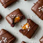Salted Caramel Chocolate Pillows