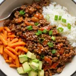 Korean Ground Beef Bowl