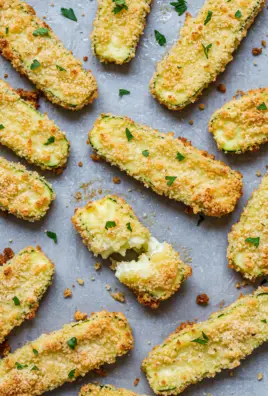 Baked Parmesan Zucchini
