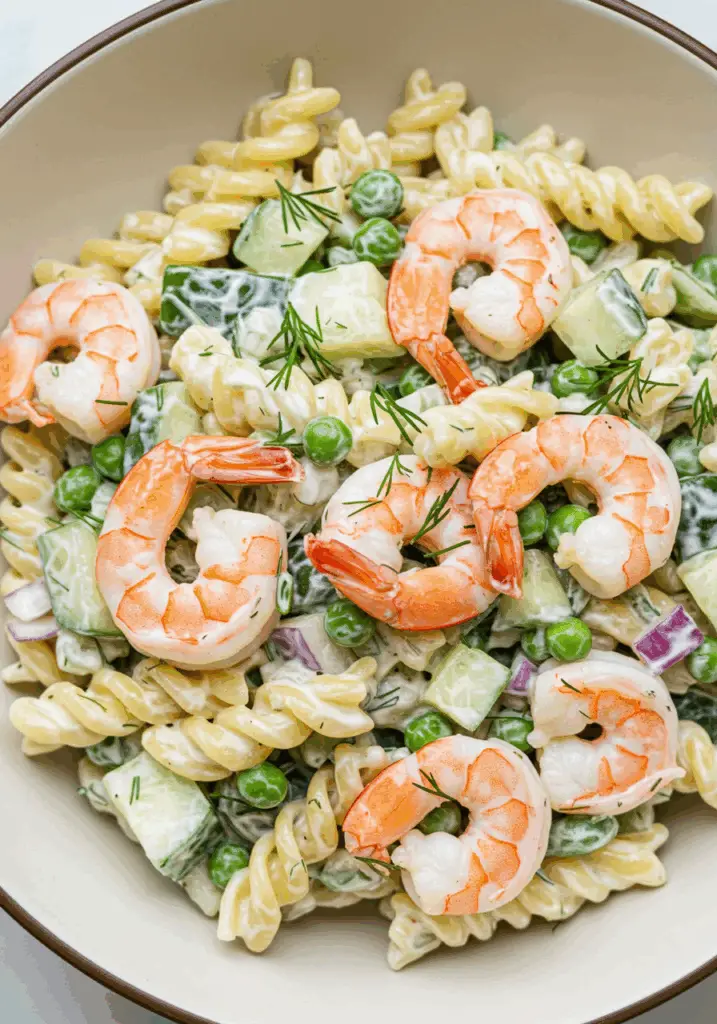 Dill Shrimp Pasta Salad