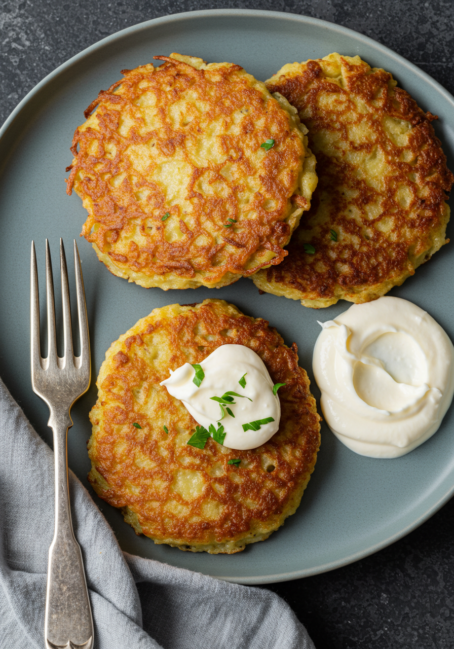German Potato Pancakes (Kartoffelpuffer)