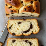 Chocolate Chip Brioche Bread