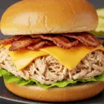 Crock-Pot Ranch Chicken Sandwiches