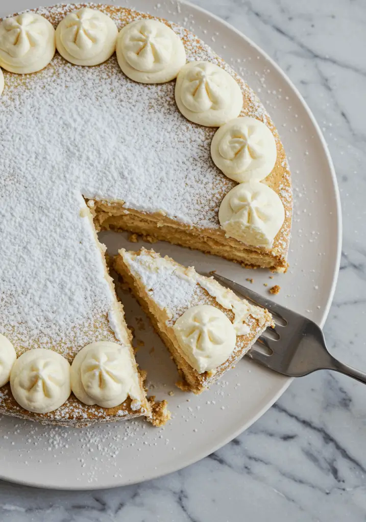 Snowy Bavarian Bliss Cake