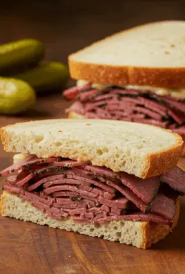 Montreal Smoked Meat Sandwich