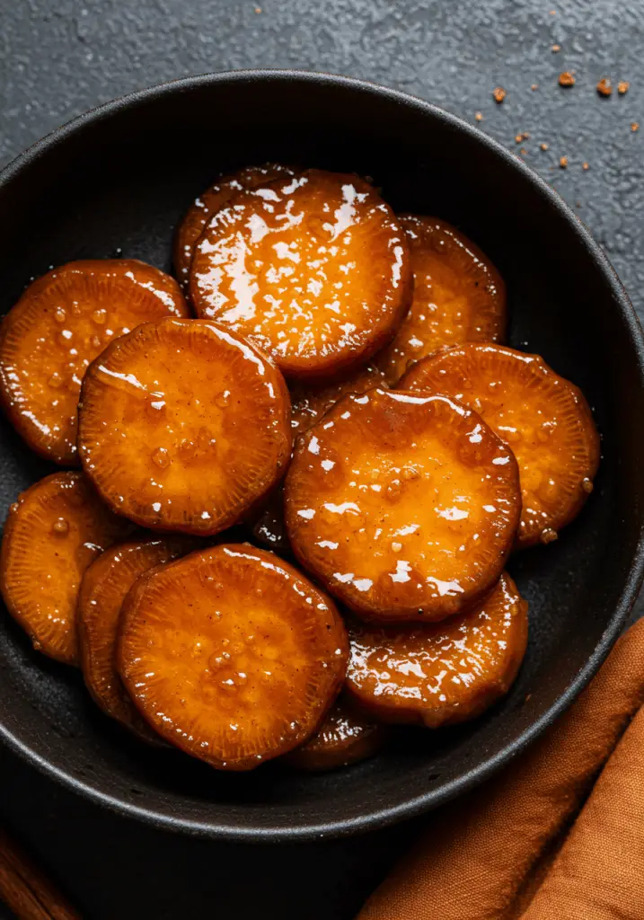 Cinnamon Maple Roasted Sweet Potatoes