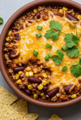 Cheesy Enchilada Chili