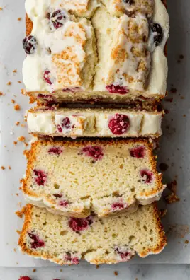 Cream Cheese Cranberry Loaf