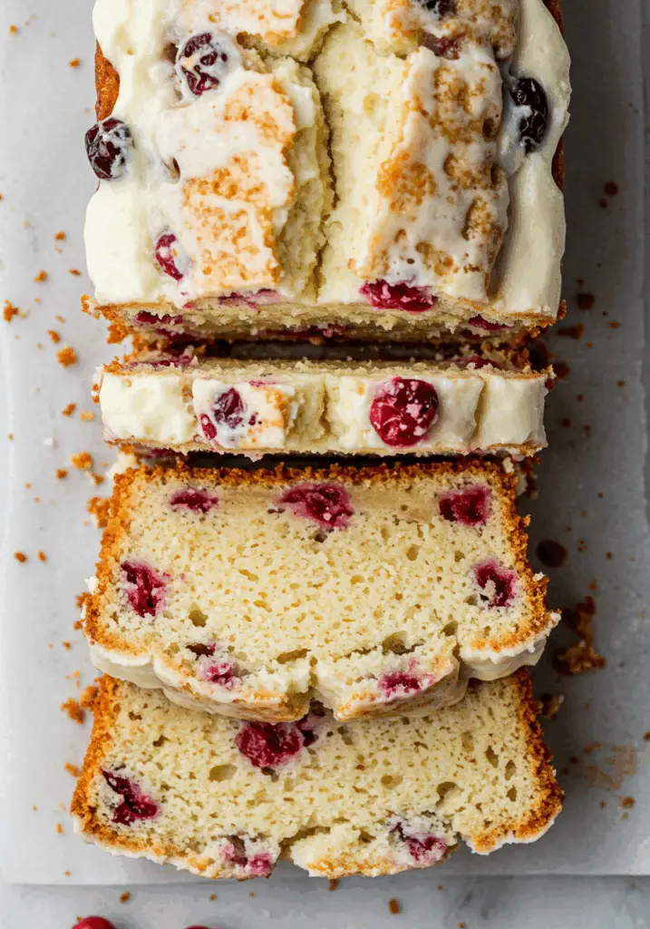 Cream Cheese Cranberry Loaf