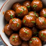 Hot Pepper Jelly Meatballs