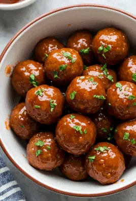 Hot Pepper Jelly Meatballs