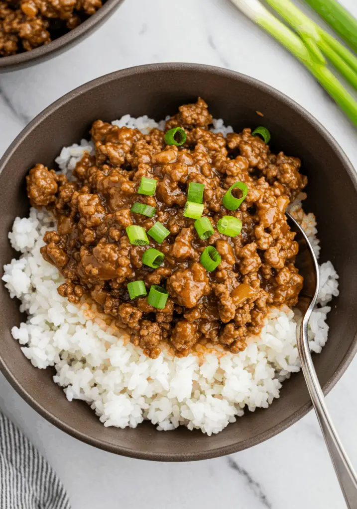 Mongolian Ground Beef