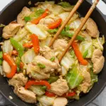 Chinese Chicken Cabbage Stir Fry