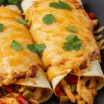 Baked Chicken Chimichangas