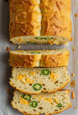 Garlic Herb Jalapeño Cheddar Bread