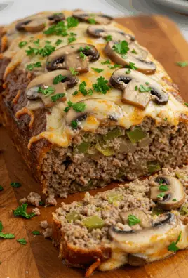 Philly Cheesesteak Meatloaf
